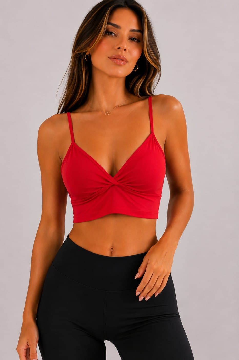 Mini Peach Skin Top - Fuchsia