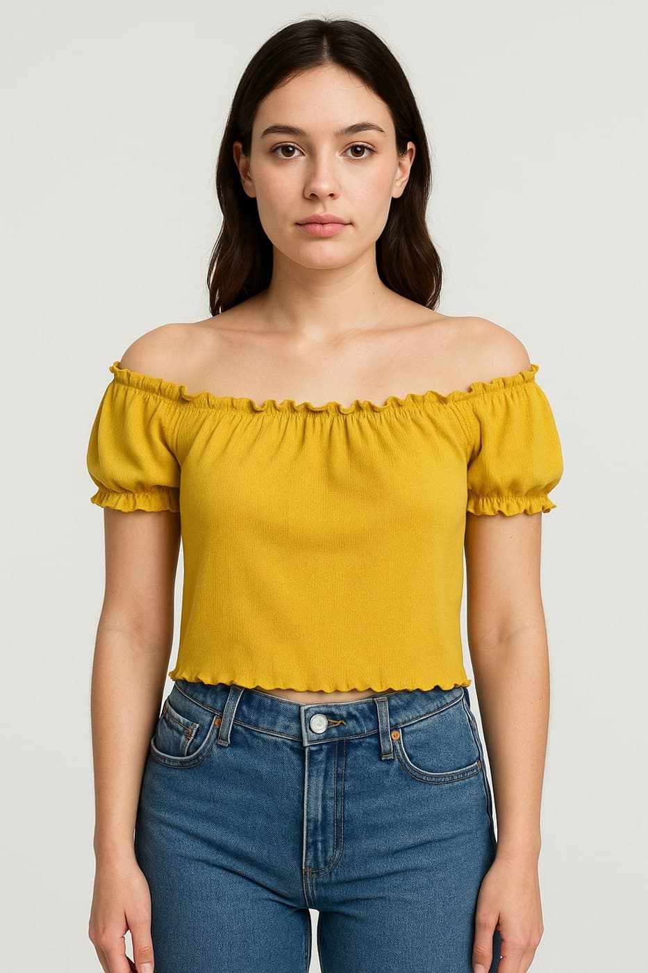 Rumbera Top - Corn Yellow