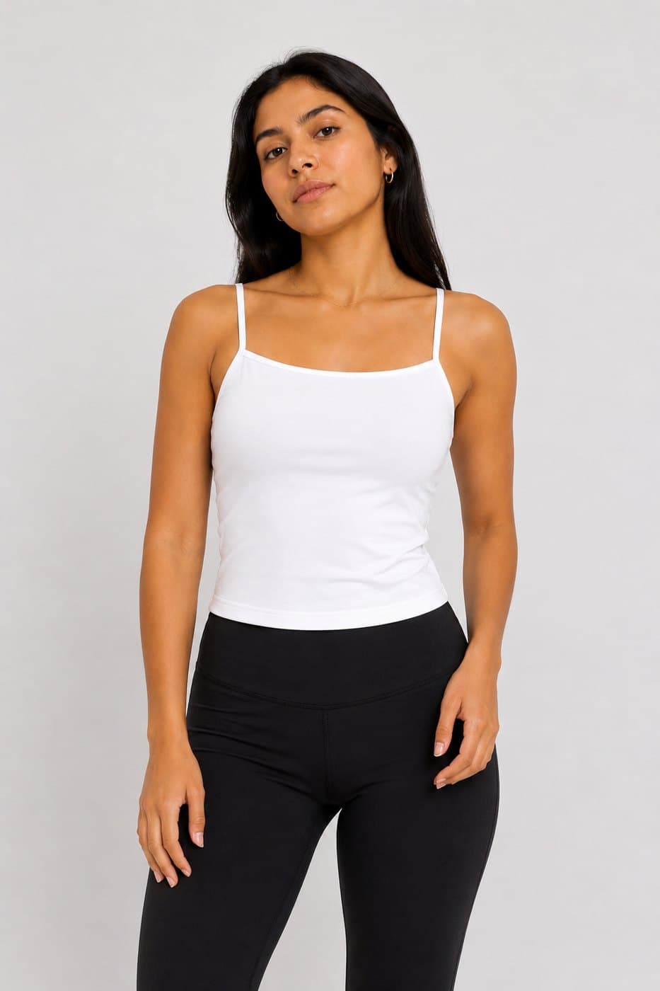 Strap Top - White