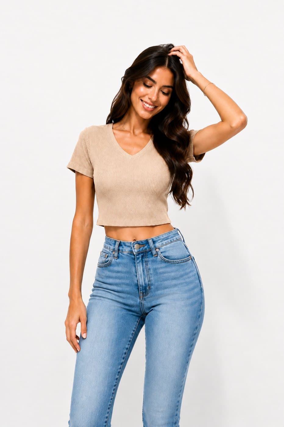 Vera Top - Beige