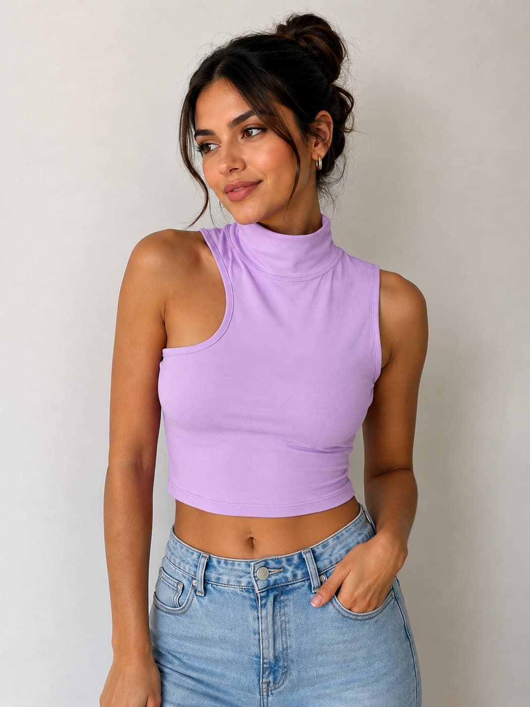 Aurora Tee - Baby Lilac