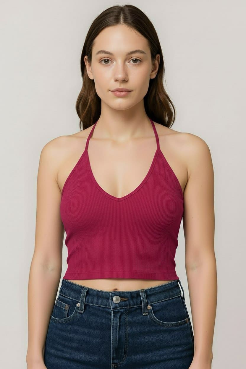 Bbrib Top - Fuchsia