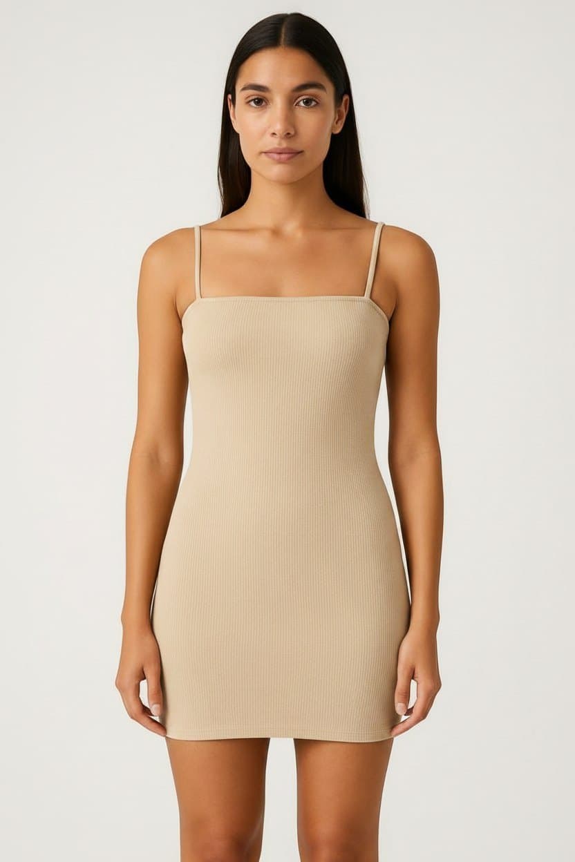 Zaliana Dress - Beige