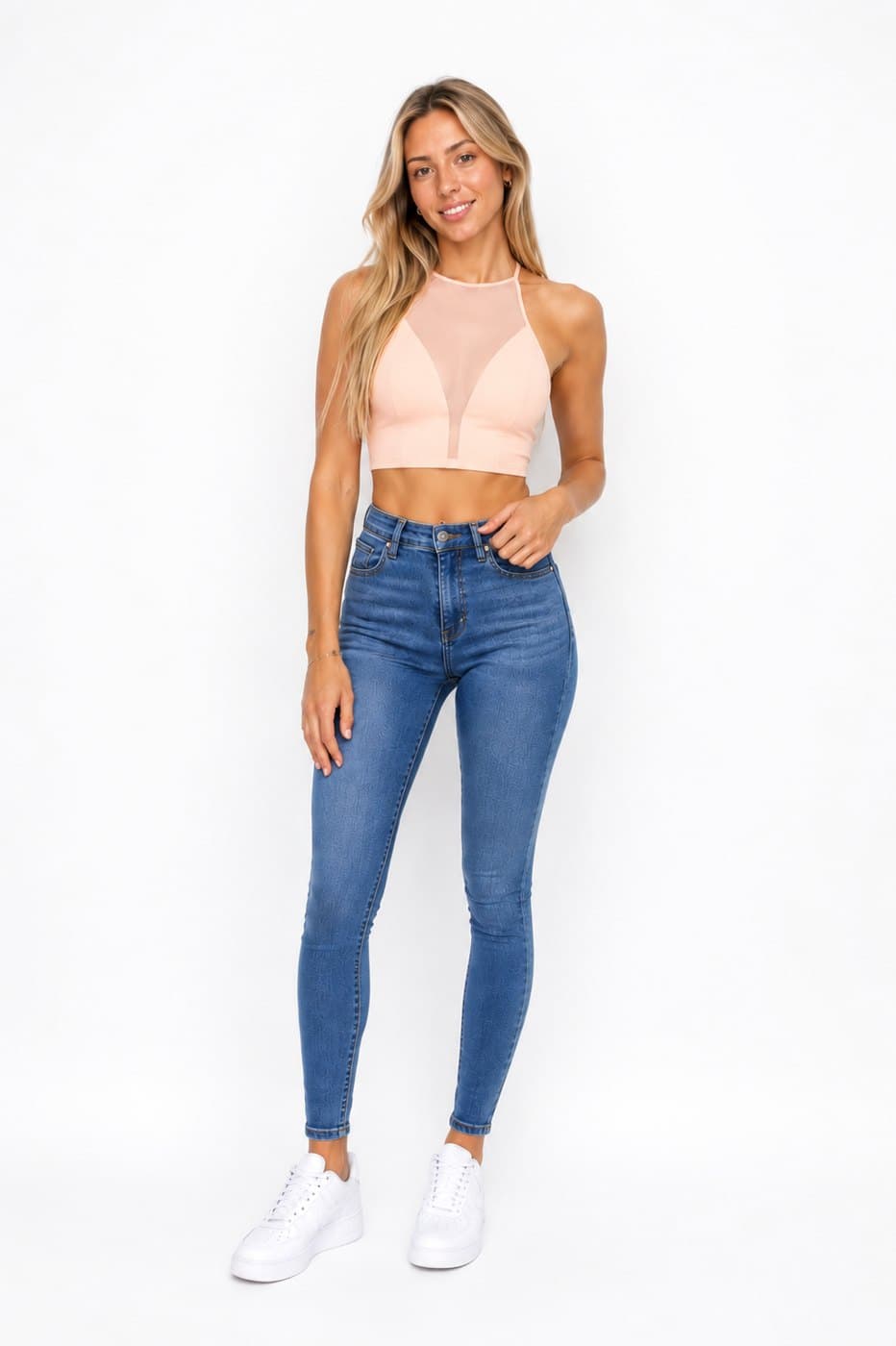 Mesh Top - Melon